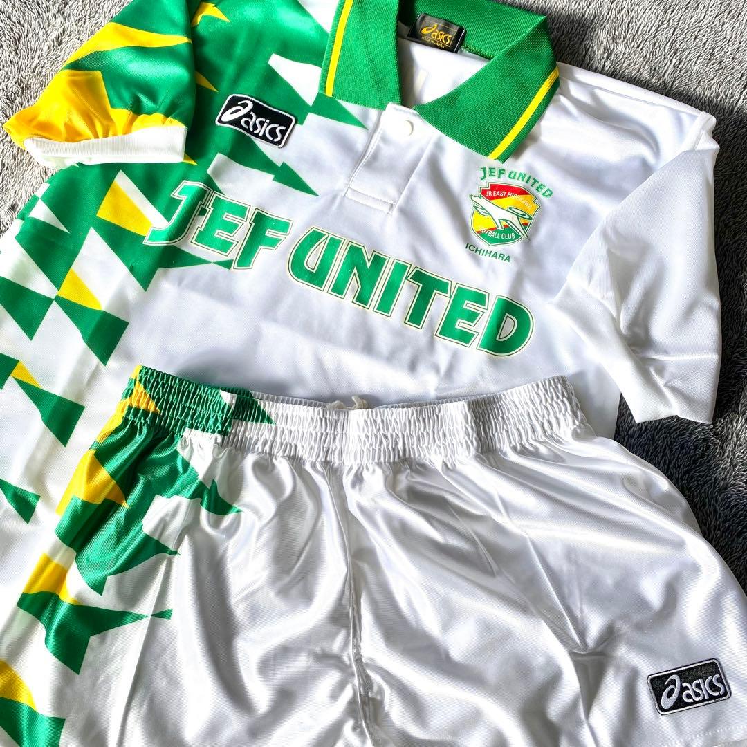 J初期モデル／新品上下セット】ジェフ市原 93／94（A）アシックス