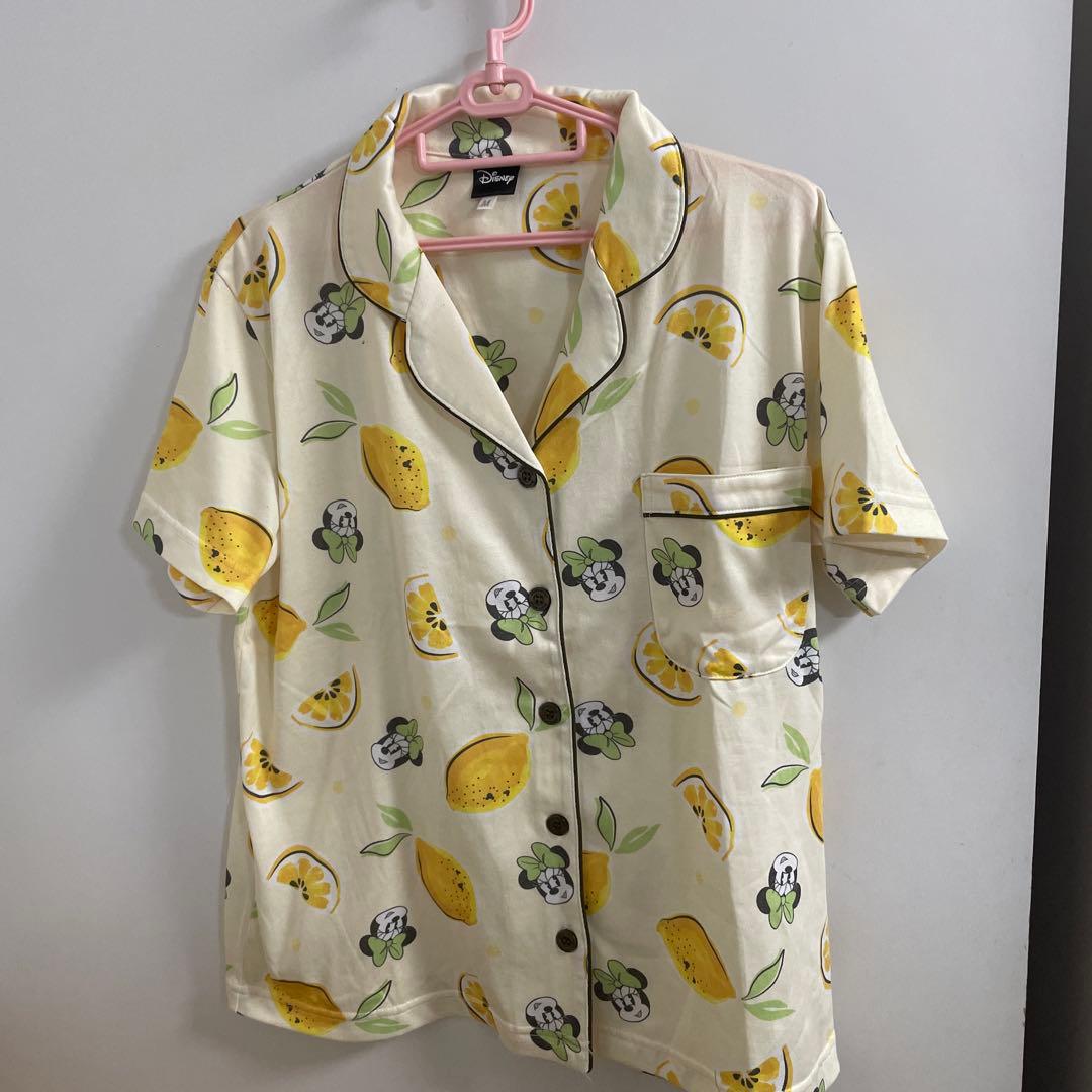 レモン柄 半袖シャツ＆ショートパンツセット - メルカリ