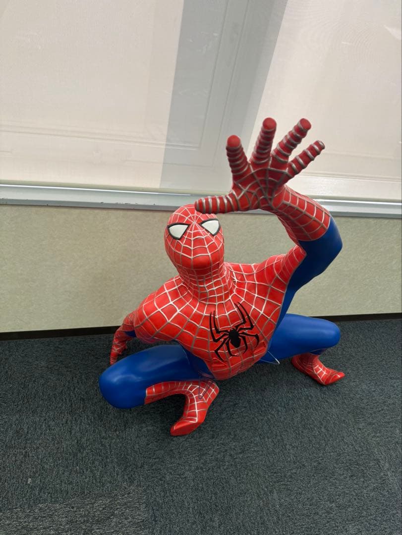 (新品　未開封) スパイダーマン BIGフィギュア 楽天市場】壁用 スパイダーマン フィギュア（クライム）ビッグ 等身大