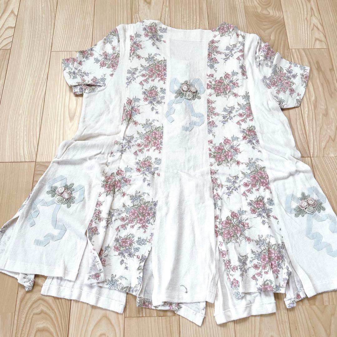 未使用】Akiakane アキアカネ さえら ルームウェア ピンク レディース