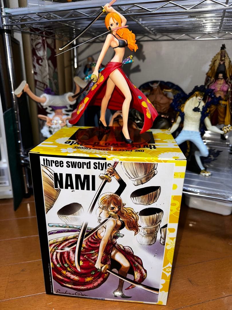 ワンピース ナミ 三刀流 フィギュア 夢の一枚 - メルカリ