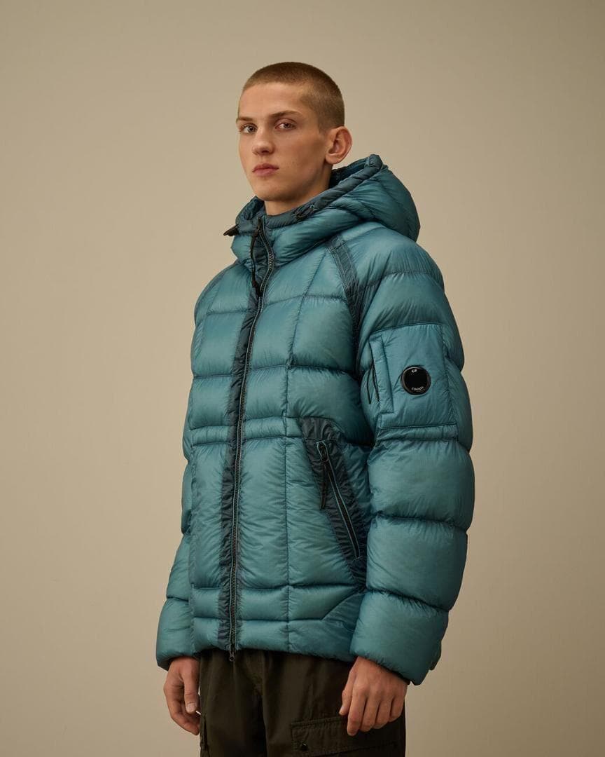 【定価12.1万】C.P.Company D.D. ダウンジャケット ブルー S
