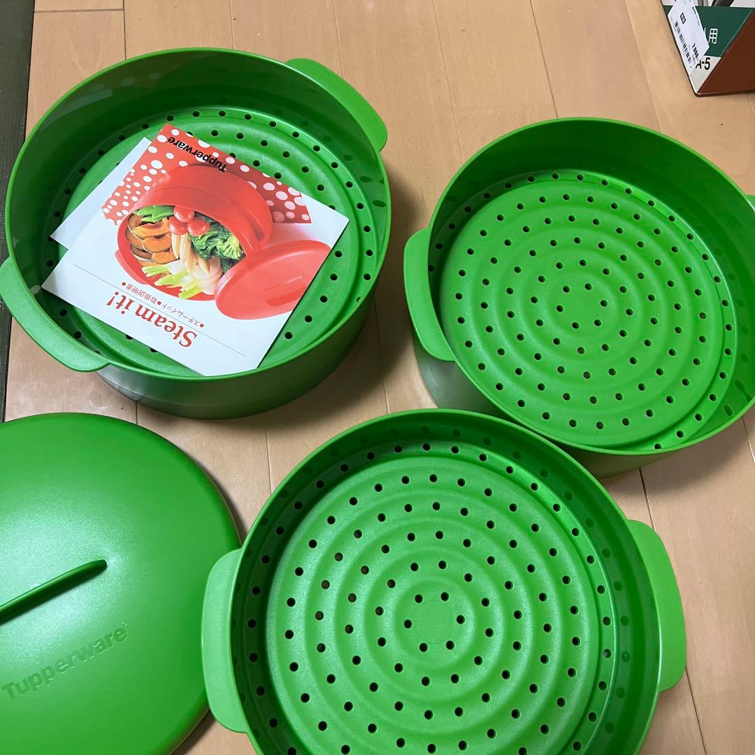 タッパーウェア スチームイット 蒸し器 せいろ - メルカリ