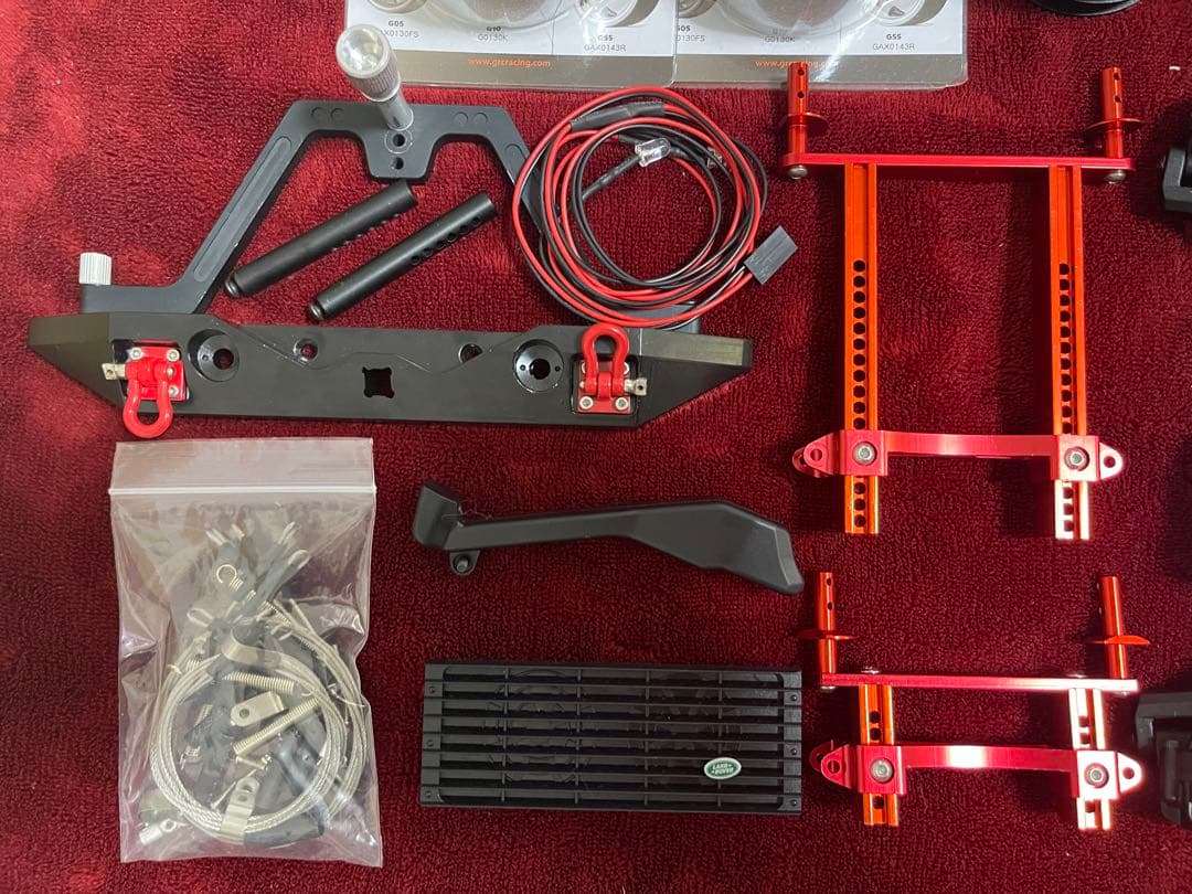 traxxas trx4 他 スケールクローラーパーツ レア物多数