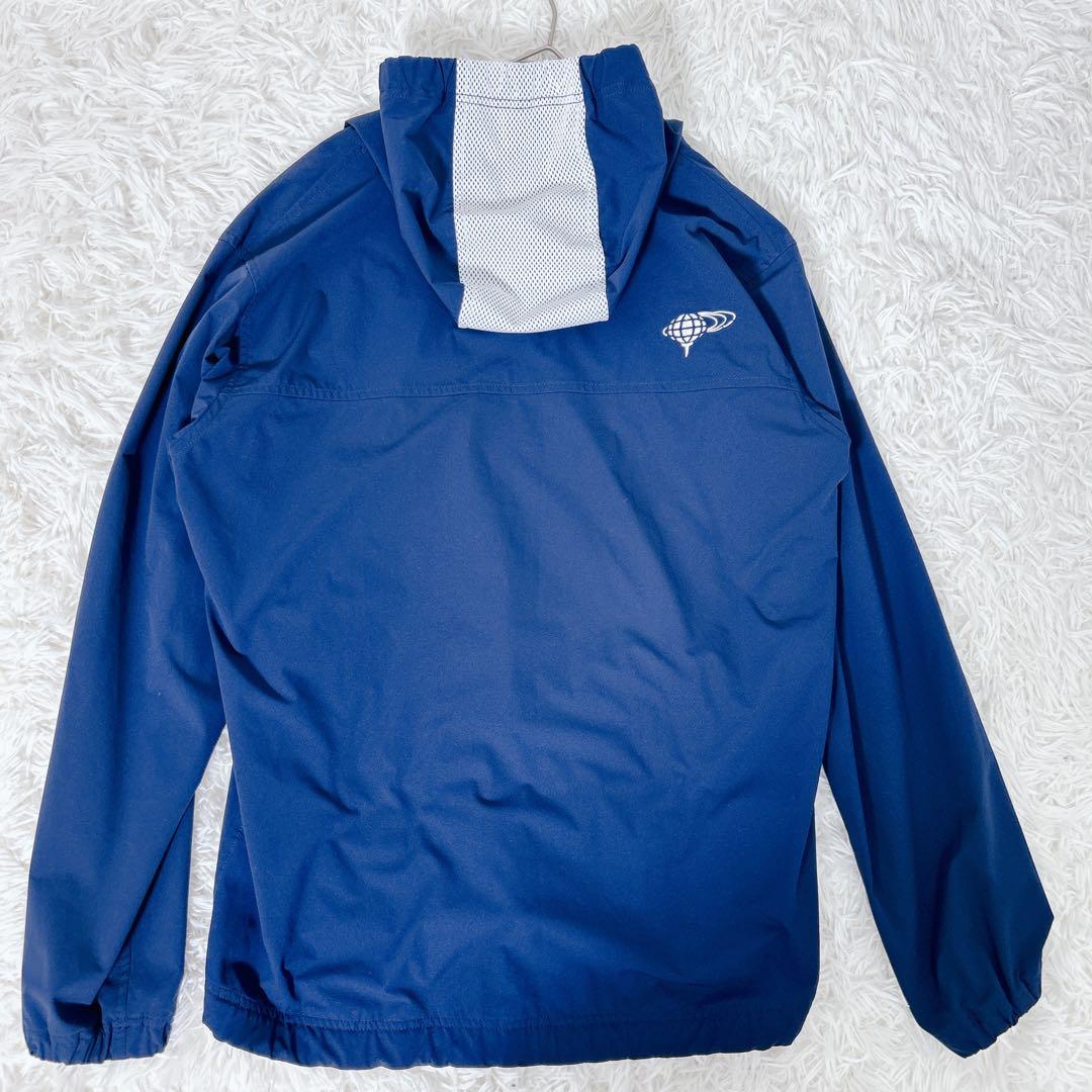 BEAMS GOLF 撥水アノラックパーカー ネイビー ハーフジップ ビームス