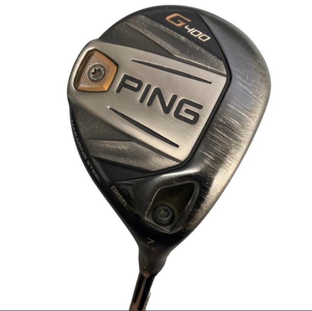 名器　g400 7w 20.5° フェアウェイウッド　 ピン フレックスS 名器 ピンG400 7w 20.5° フェアウェイウッド フレックスS - メルカリ