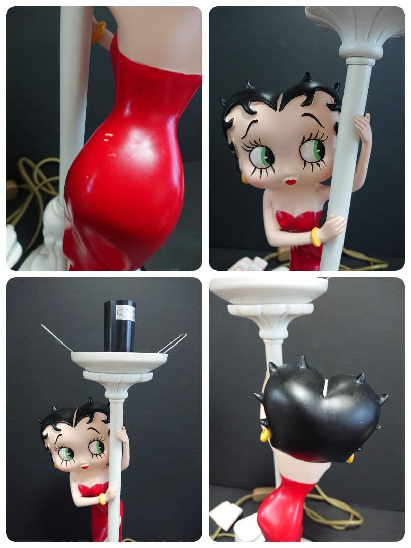 レア!!ベティちゃん♡フィギュア付スタンドライト☆bettyboop