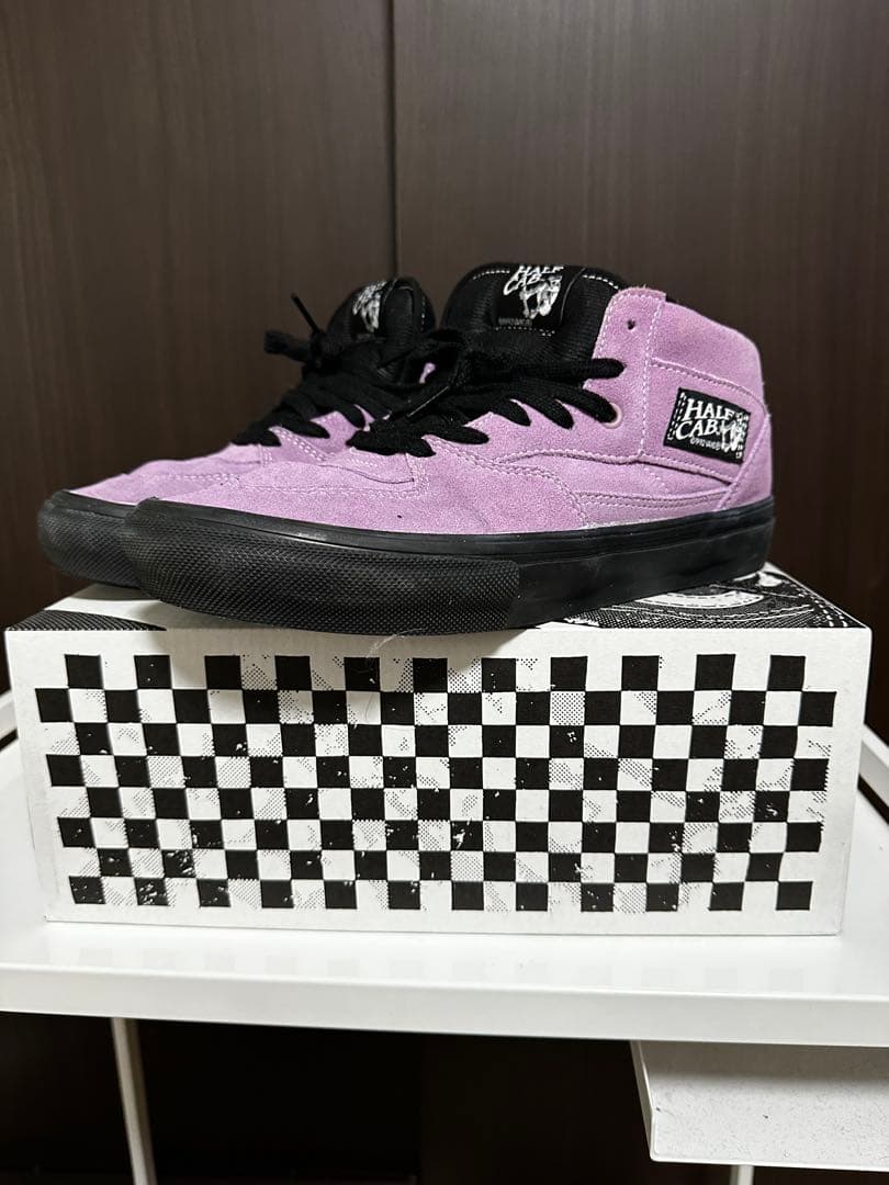 VANS Half Cab パープル 箱付き Vans - Skate Half Cab Shoes | Black Purple – Plusskateshop.com