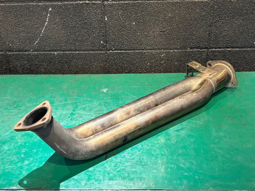 SR20DET 180sx シルビア　デュアルフロントパイプ D-MAX ディーマックス フロントパイプ Ver.1 (触媒前) 180SX/シルビア