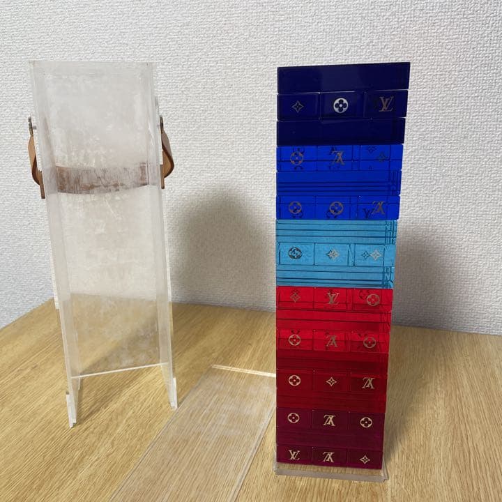 LOUIS VITTON ルイヴィトン モノグラムタワー ジェンガ LOUIS VITTON