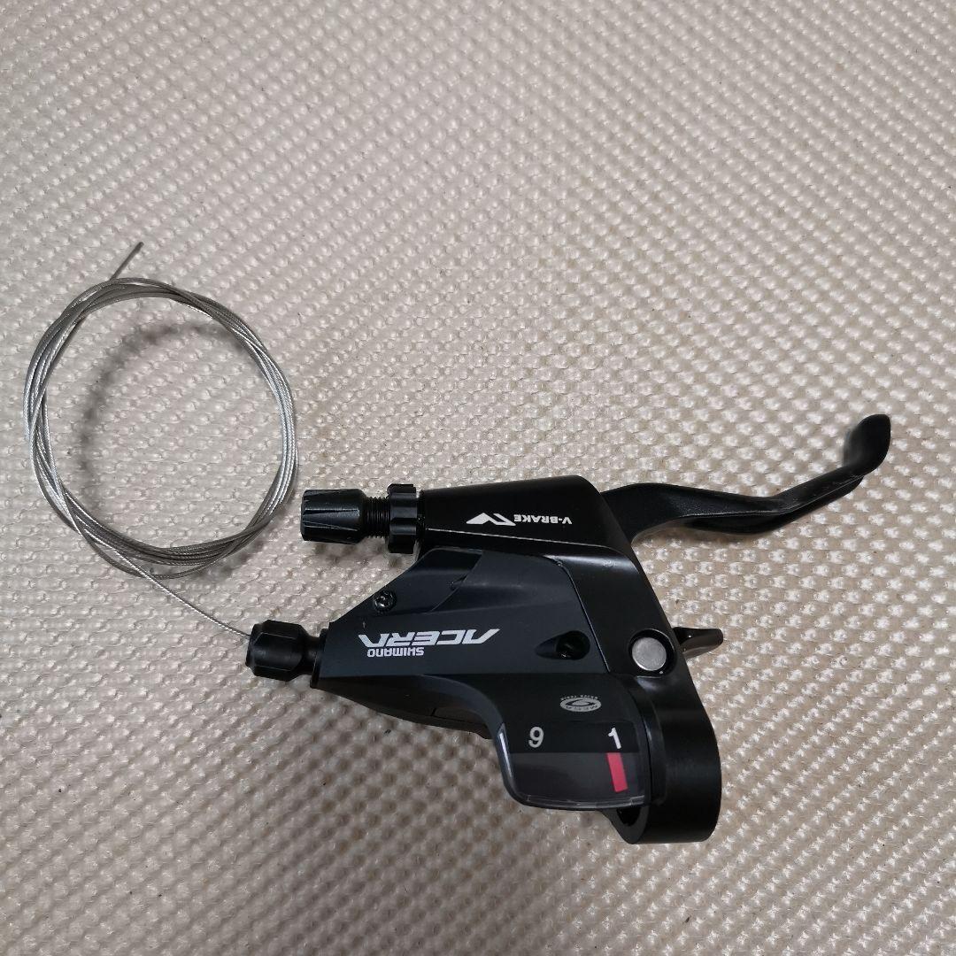 ✨新古品✨シマノ シフトブレーキレバー左右 3×9S ACERA ST-M390