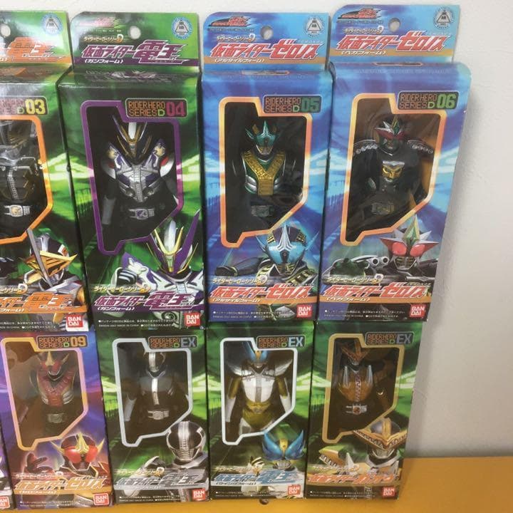 仮面ライダー電王 ソフビ×12点セットライダーヒーローシリーズ