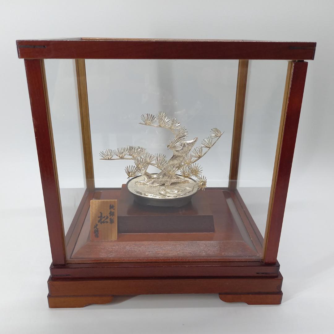 【純銀製】盆栽 松《光則 作》｜伝統工芸の美を宿す逸品