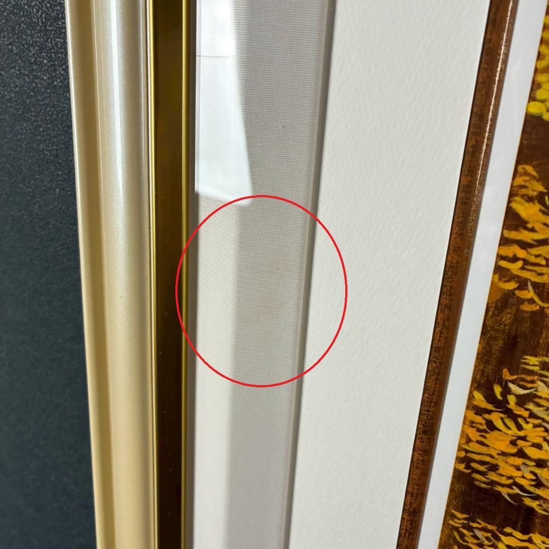 美品 ミッシェル・バテュ「フォーシーズン秋」シルクスクリーン 大作