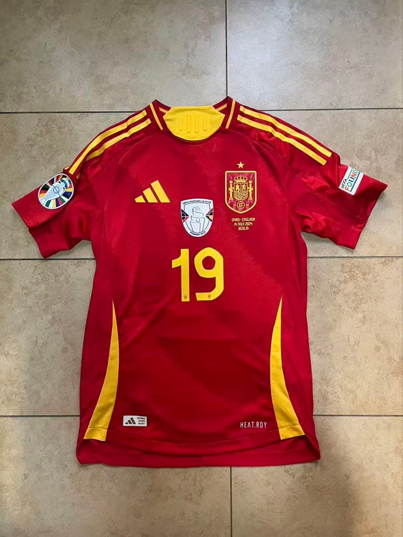 Lamine Yamal 直筆サインユニフォーム スペイン代表 UEFA決勝 - メルカリ