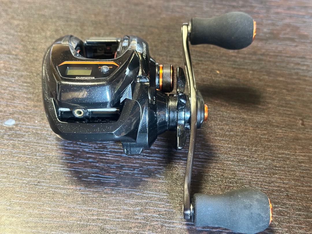 シマノ バルケッタ101DHHGベイトリール デジタル表示イカメタル