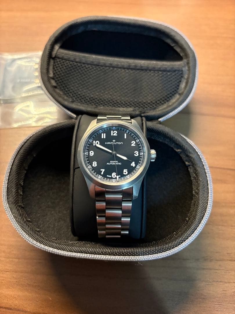 ハミルトン エンジニアドガーメンツ H70235130 Khaki Field Titanium auto 36mm Limited Edition Engineered Garments