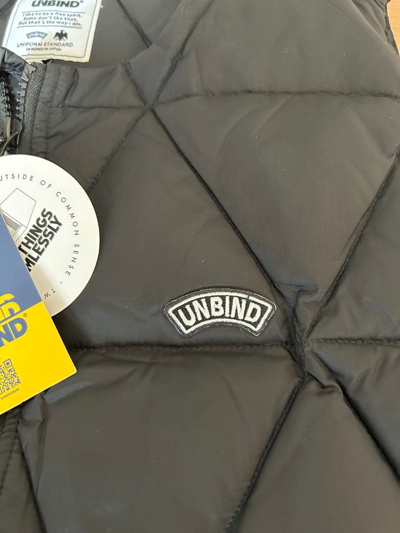 UNBIND アンバインド TRIGON DOWN VEST ダウンベスト