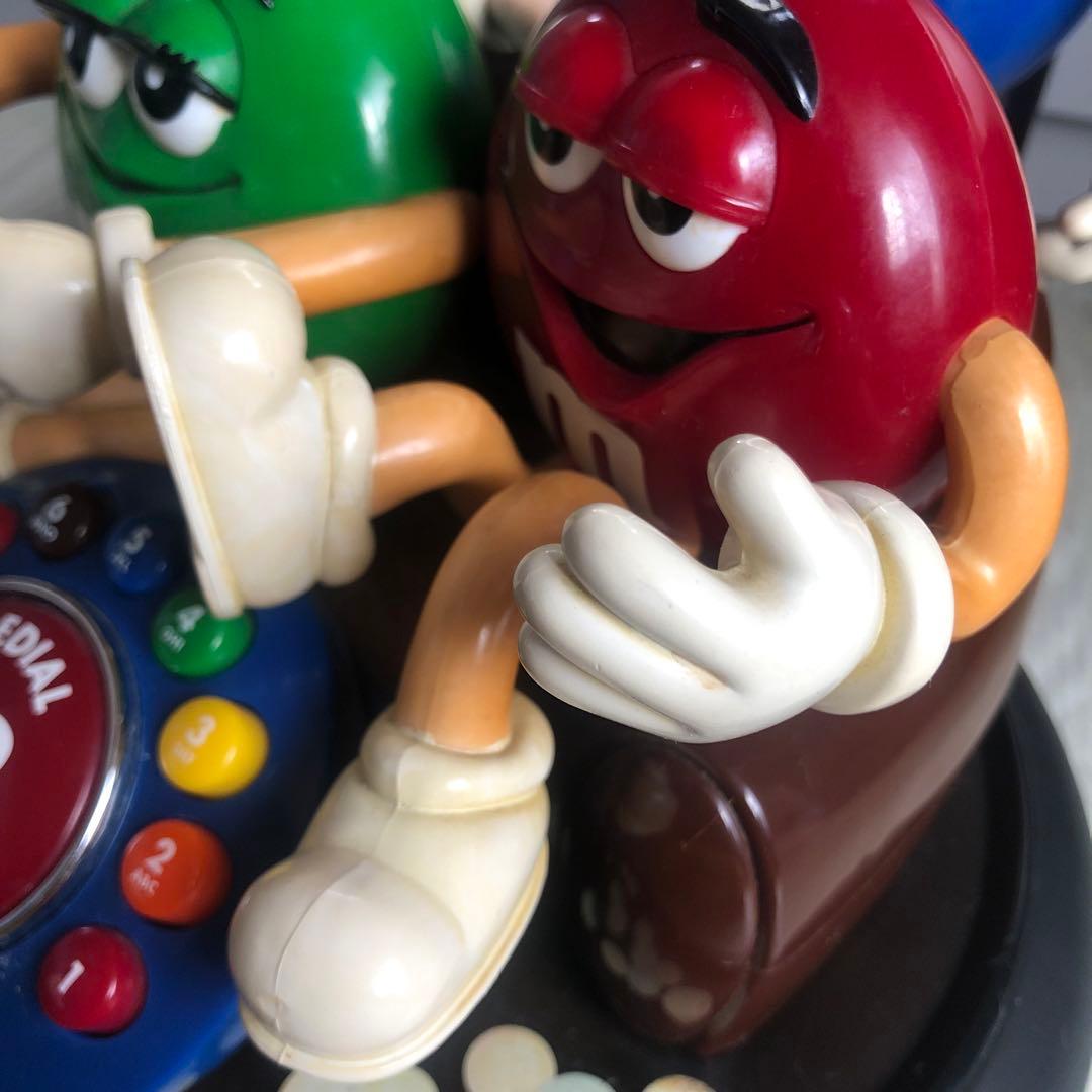 希少日本で繋がるアメリカUSA限定ビンテージM&Msフィギュア電話機