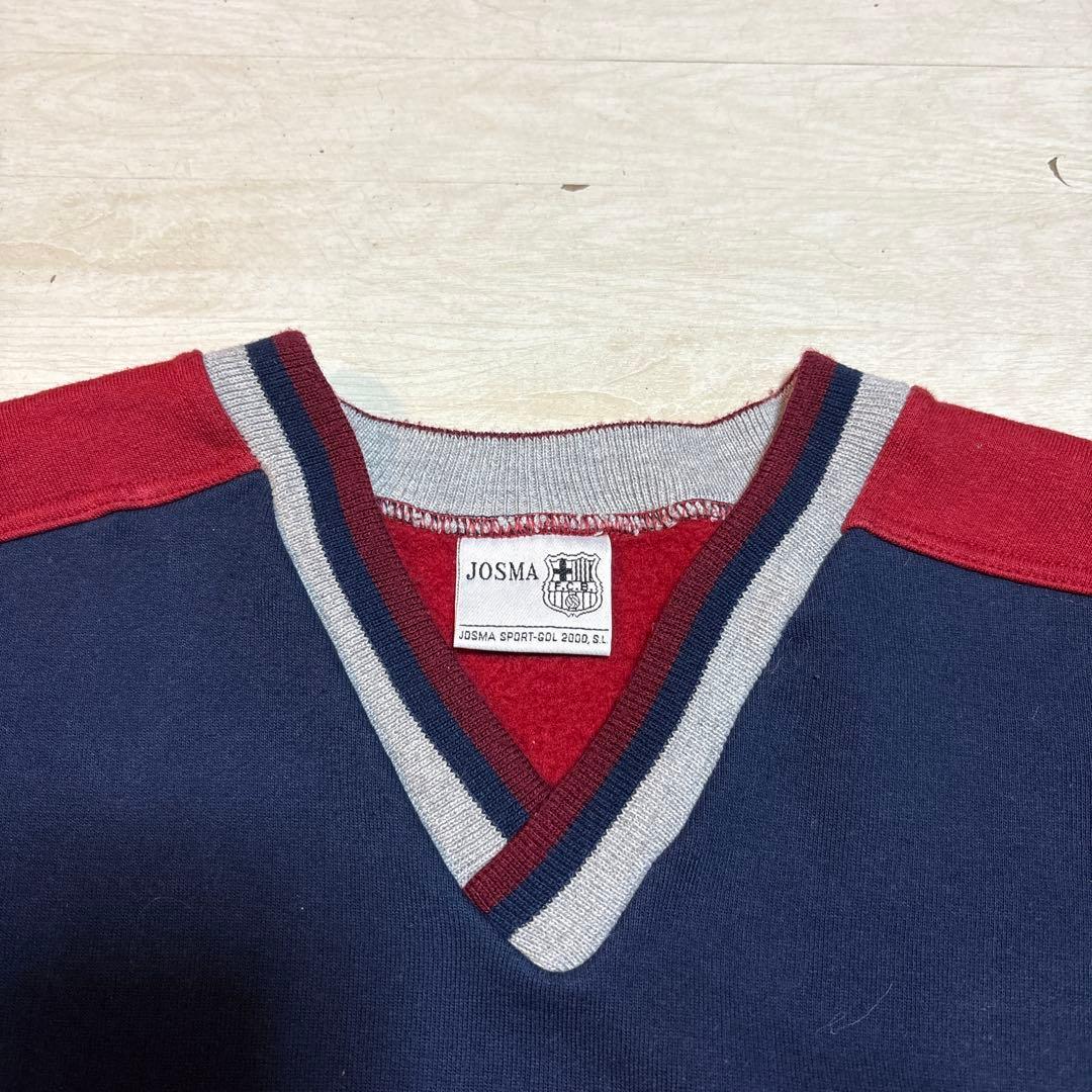 サッカー古着】FC BARCELONA バルセロナ スウェット バルサ 90s