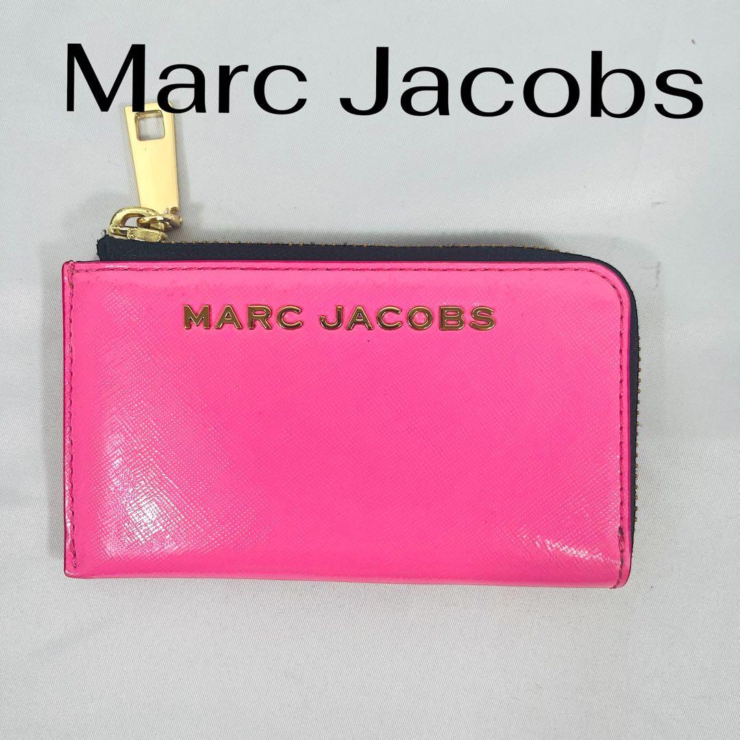 Marc Jacobs ピンク フラグメントケース 小銭入れ キーケース カード