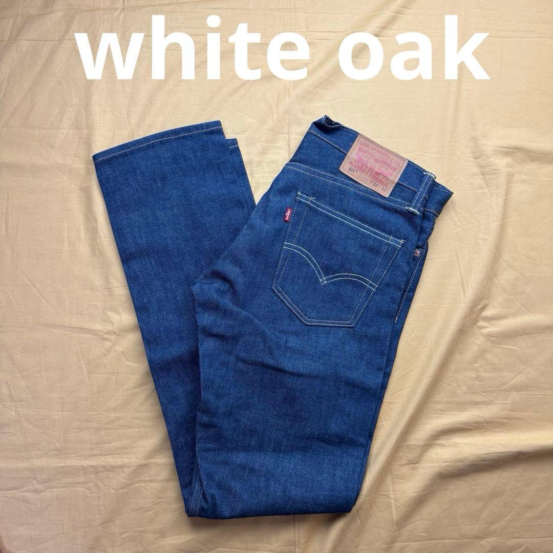 新品】リーバイスLEVI'S 511 W32 L32 米国製WHITE OAK - メルカリ
