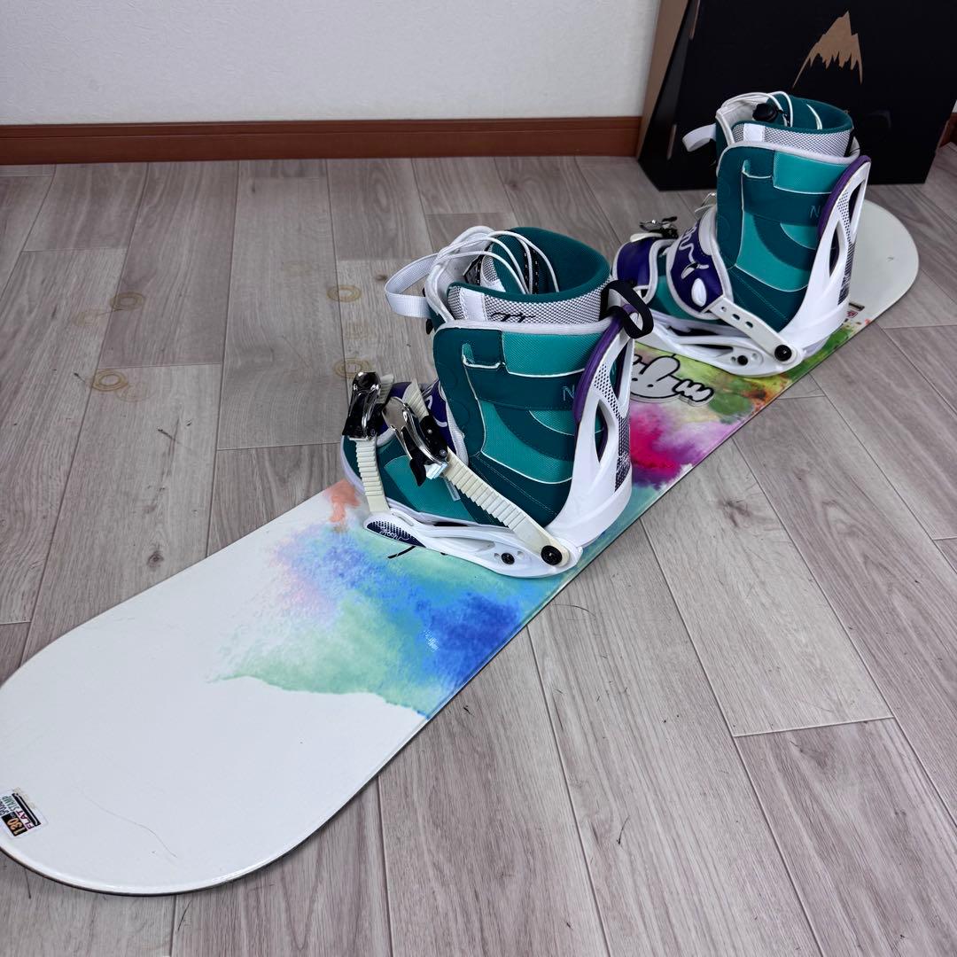専用SPOON スノーボードセット 130cm ブーツ23cm 専用SPOON ブーツ23cm