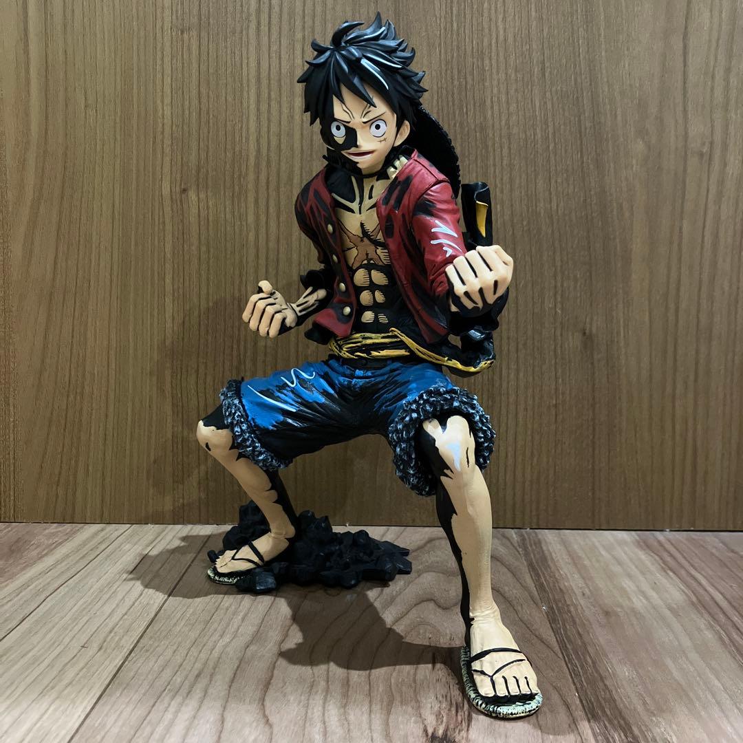ワンピース KING OF ARTIST ルフィ フィギュア 彩色王頂上決戦 - メルカリ