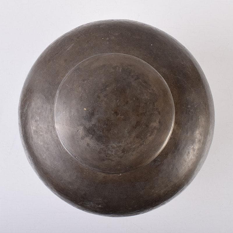 くろむ様専用 古錫 鮎銅銘 大茶壷 茶心壷 重さ約1711g M R8997H