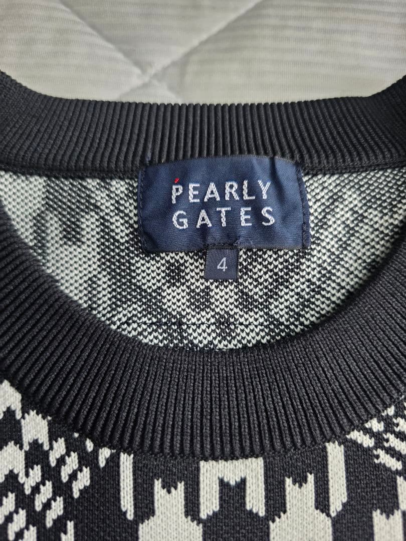 89様専用です!新品パーリーゲイツアーガイルクールネックセーター4