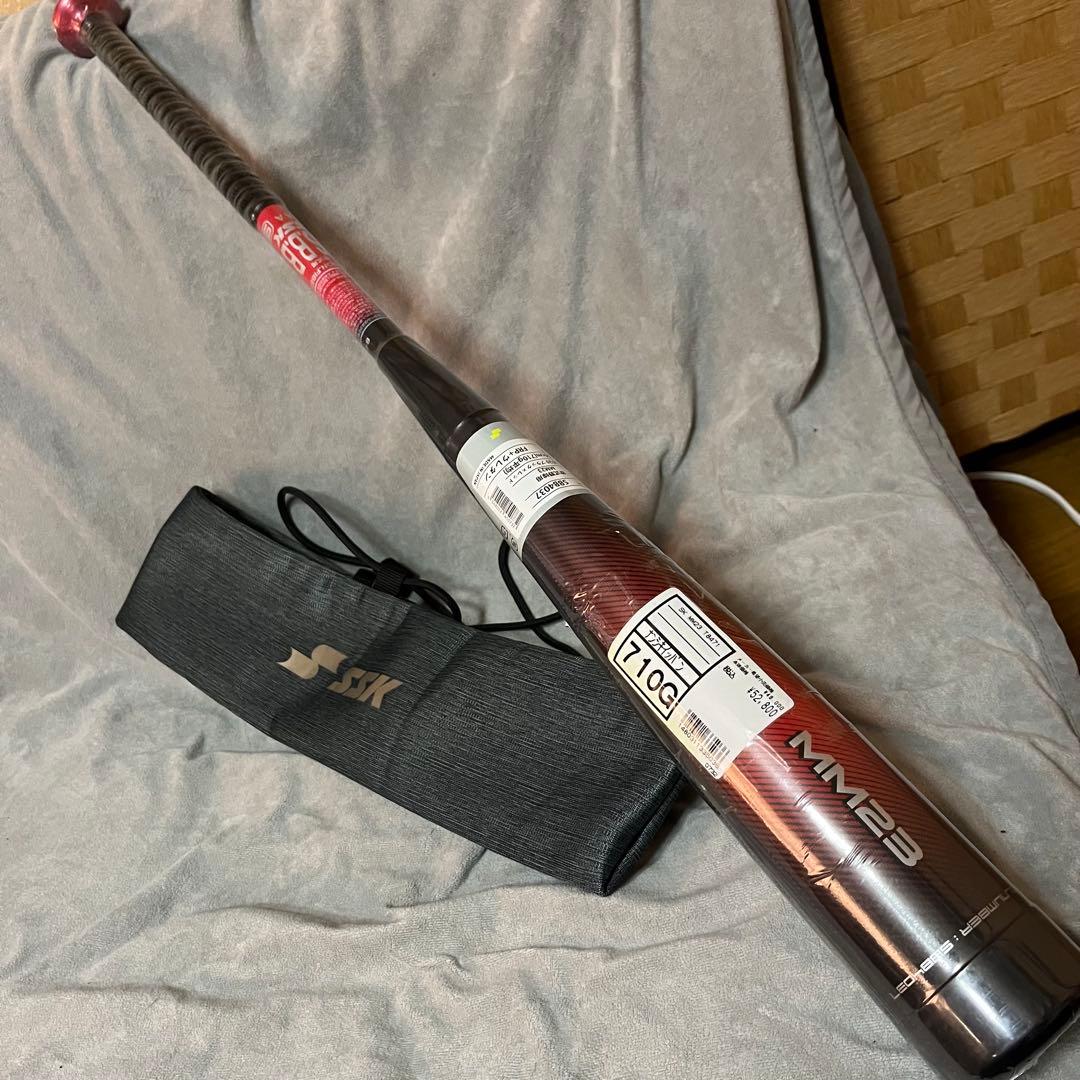 SSK 一般軟式ウレタンバット MM23 84cm 710g 赤黒 - メルカリ