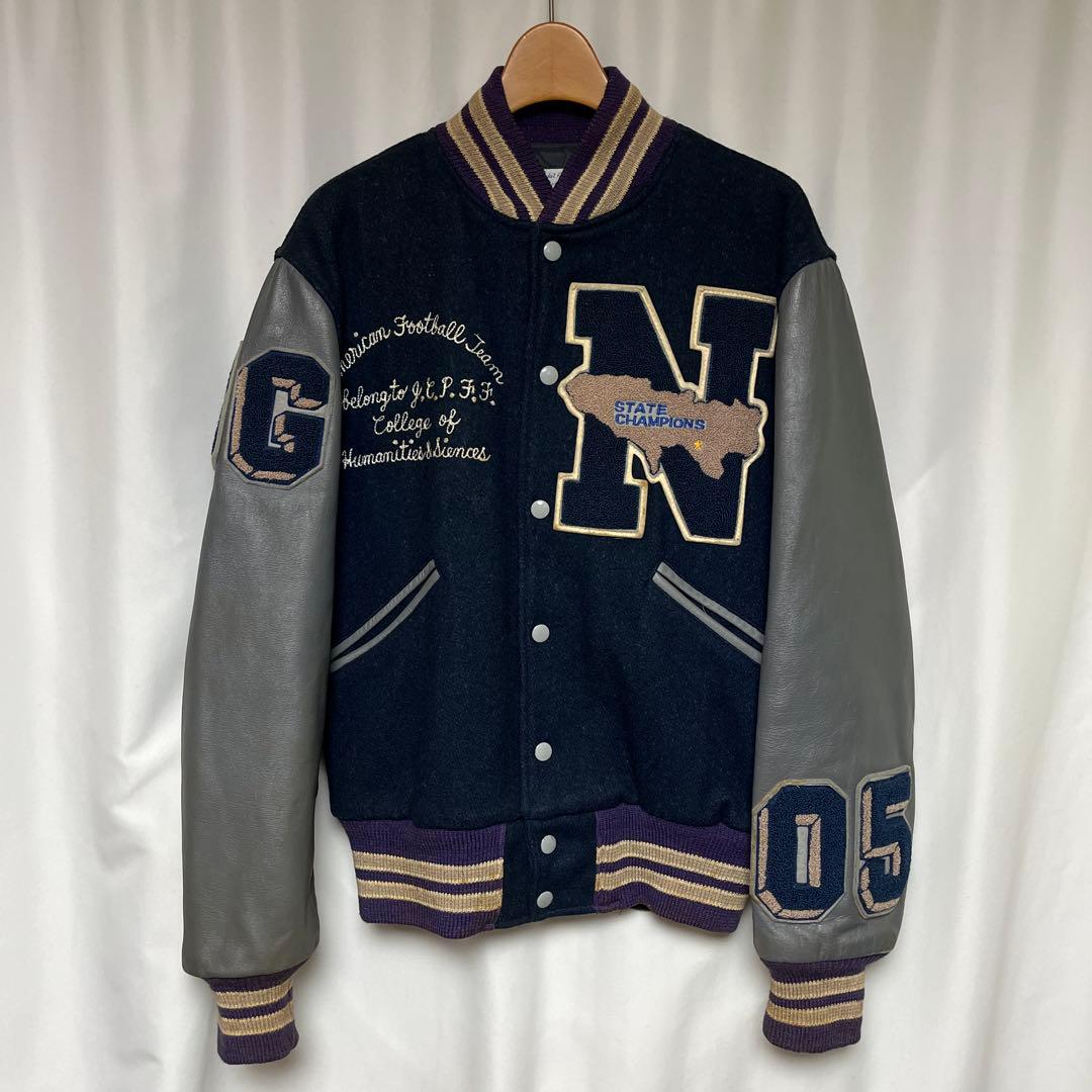 BUTWIN 袖レザー ウール スタジャン USA製 36 ヴィンテージ BUTWIN 袖レザー ウール スタジャン USA製 36 ヴィンテージ BUTWIN 袖