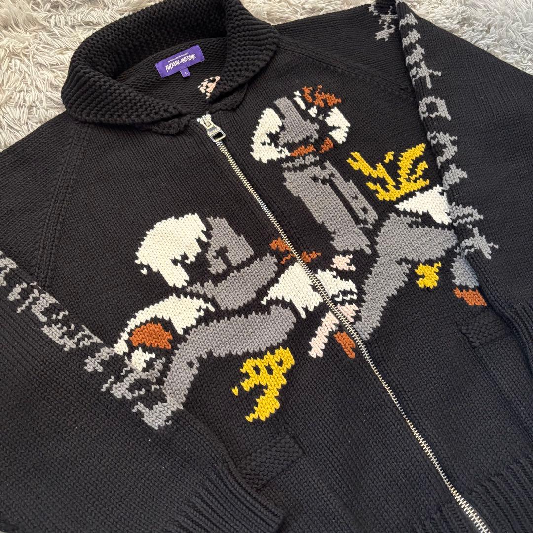FUCKING AWESOME 23SS カウチンカーディガン L size - メルカリ