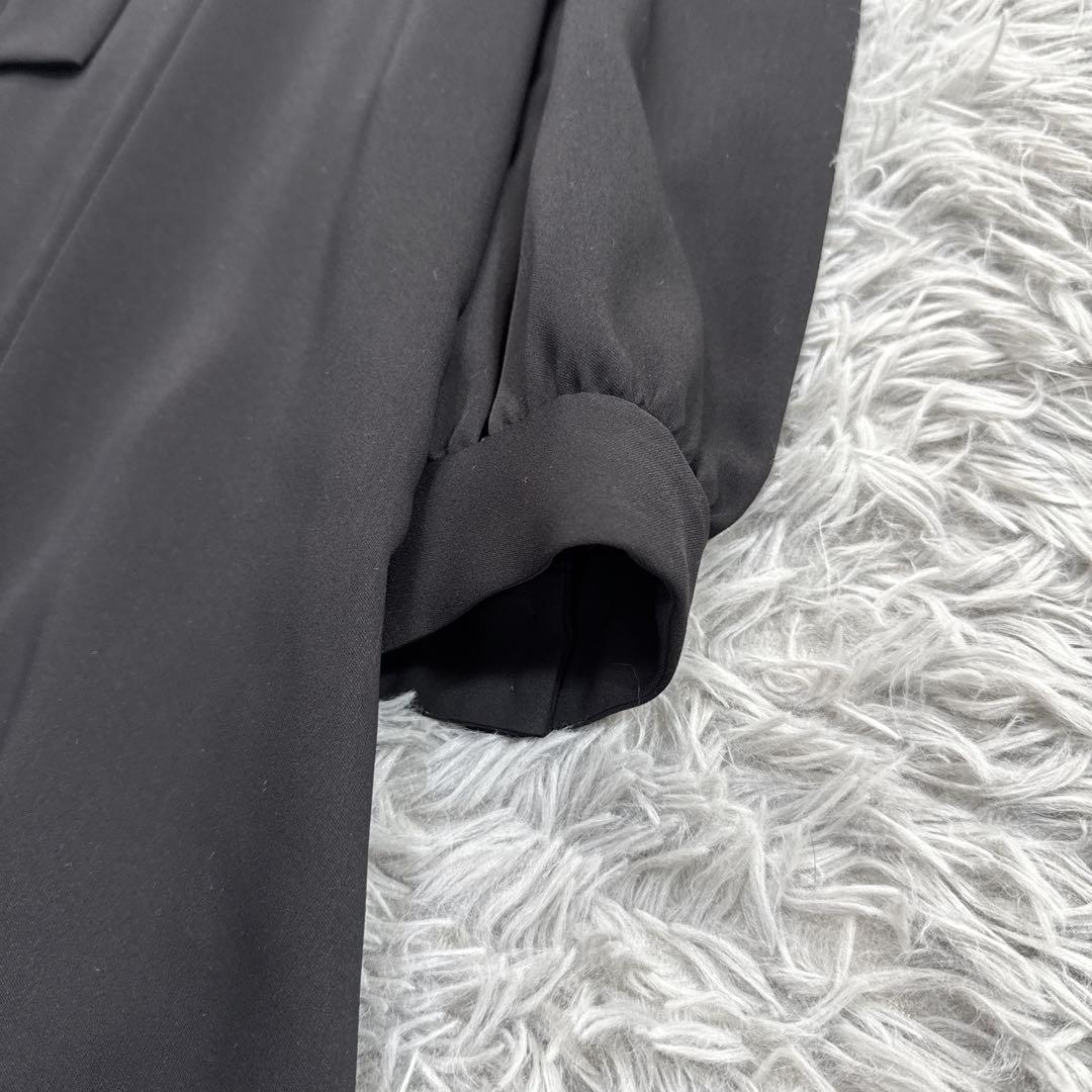 未使用級✨'23年 フォクシー 8万 ボウタイワンピース ジャンヌドレス 黒