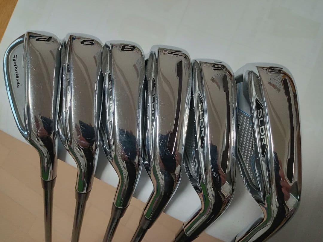 TaylorMade SLDR アイアンセット 7本セット TaylorMade (テイラーメイド) アイアンセット SLDR フレックス【S