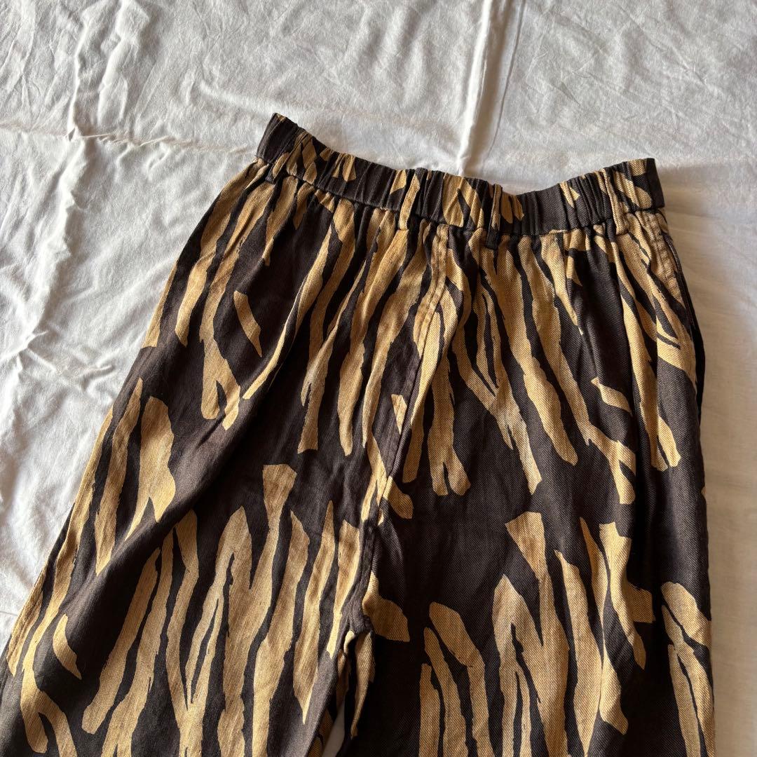 45R リネン パンツ｜5165【極美品】45R ストレッチパンツ リネン