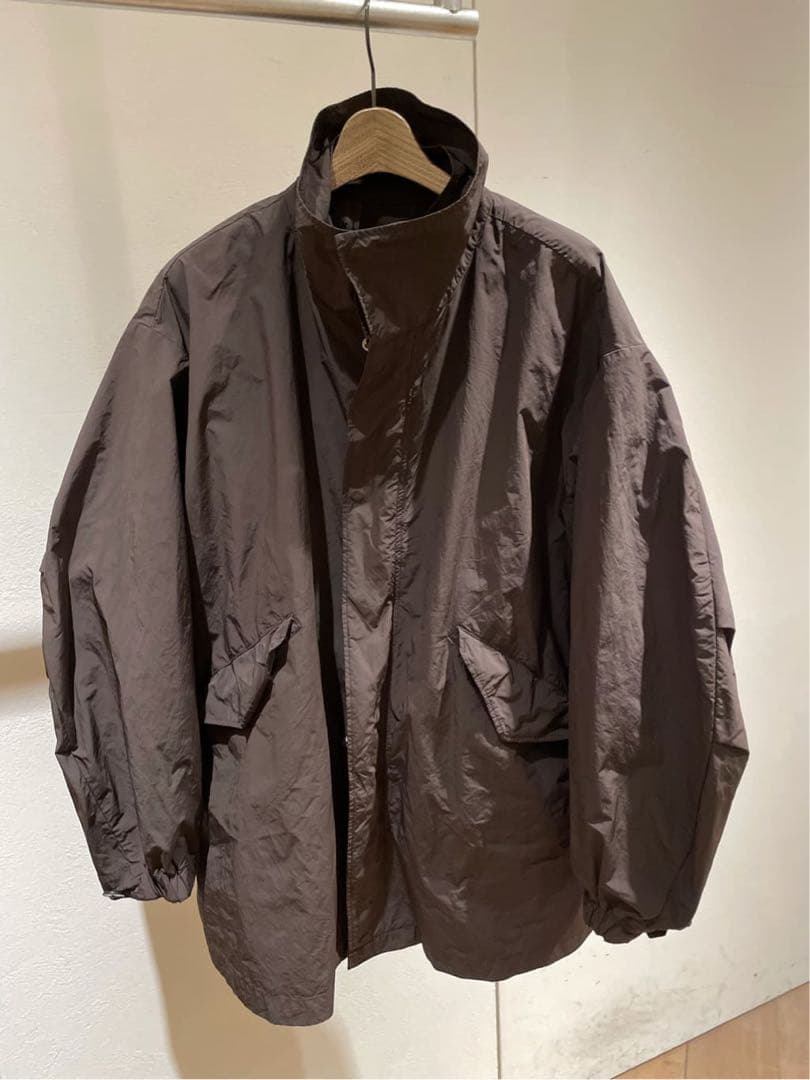 ATON AIR VENTILE SHORT MODS COAT