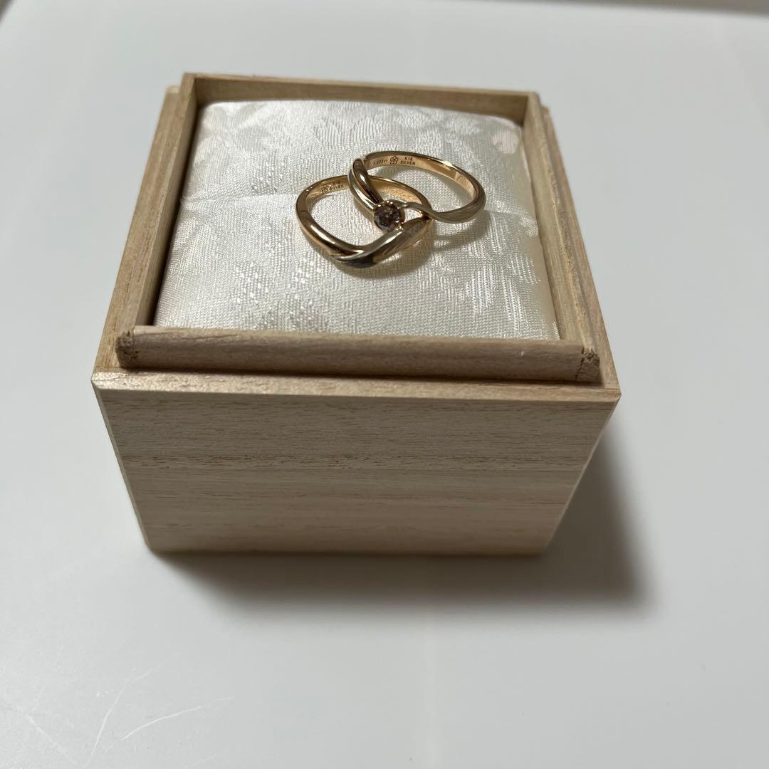 杢目金屋リングセット10.5号、13号