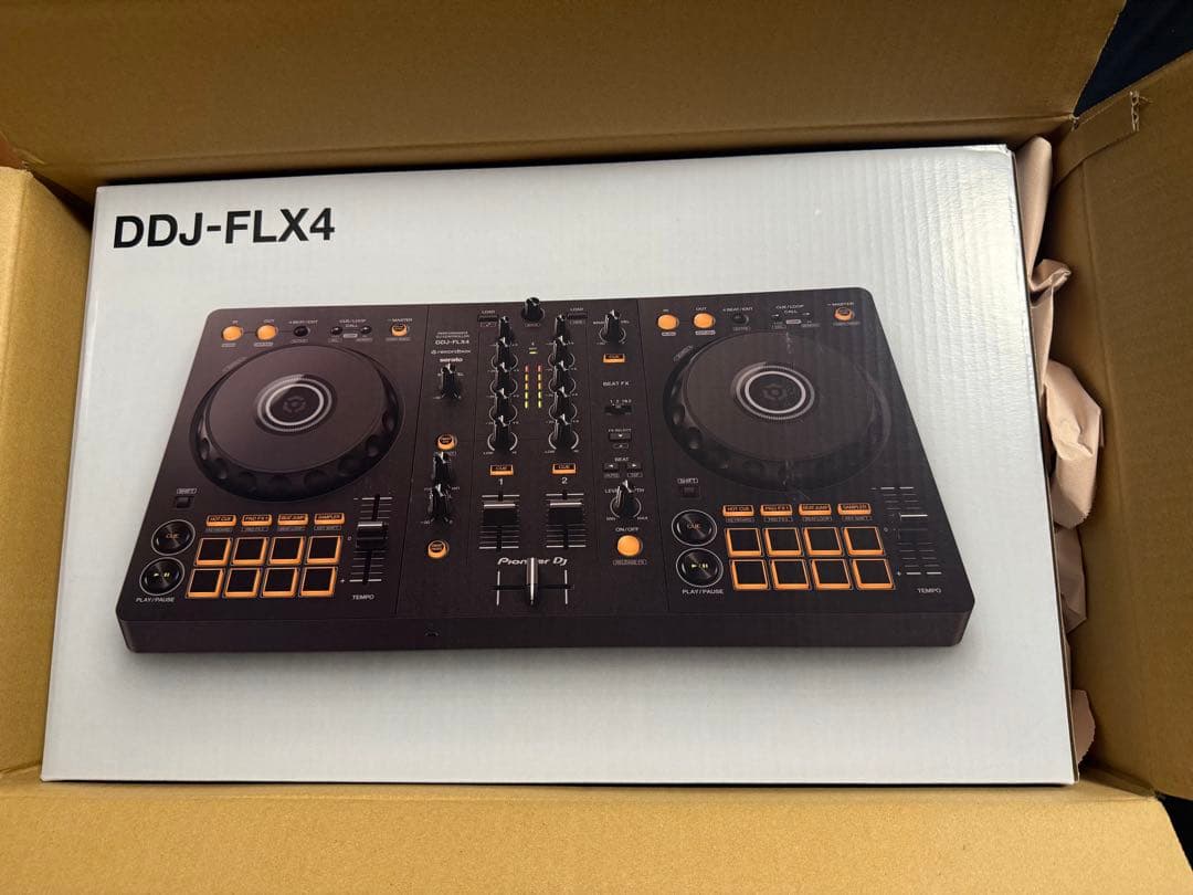 Pioneer DDJ-FLX4 DJコントローラー 新品未開封 Pioneer DJ 〔DDJ-400後継機種〕 パイオニア DDJ-FLX4 + ケース+選べる