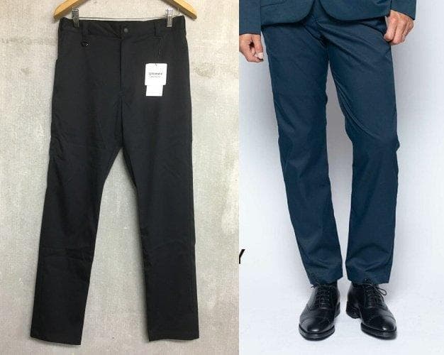 WWS 新品タグ付き フルレングス ストレート スラックス パンツ フルレングスストレートパンツ・センタープレスなし 【返品不可商品