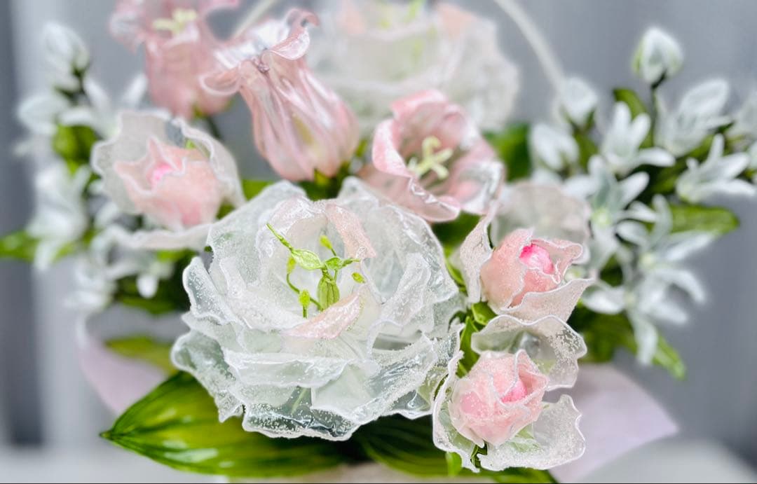 アメリカンフラワー ディップフラワーNO.156八重咲きトルコ桔梗