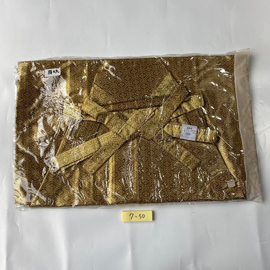 7-50)馬乗袴 2尺5寸 金 詩吟 舞踊 踊袴