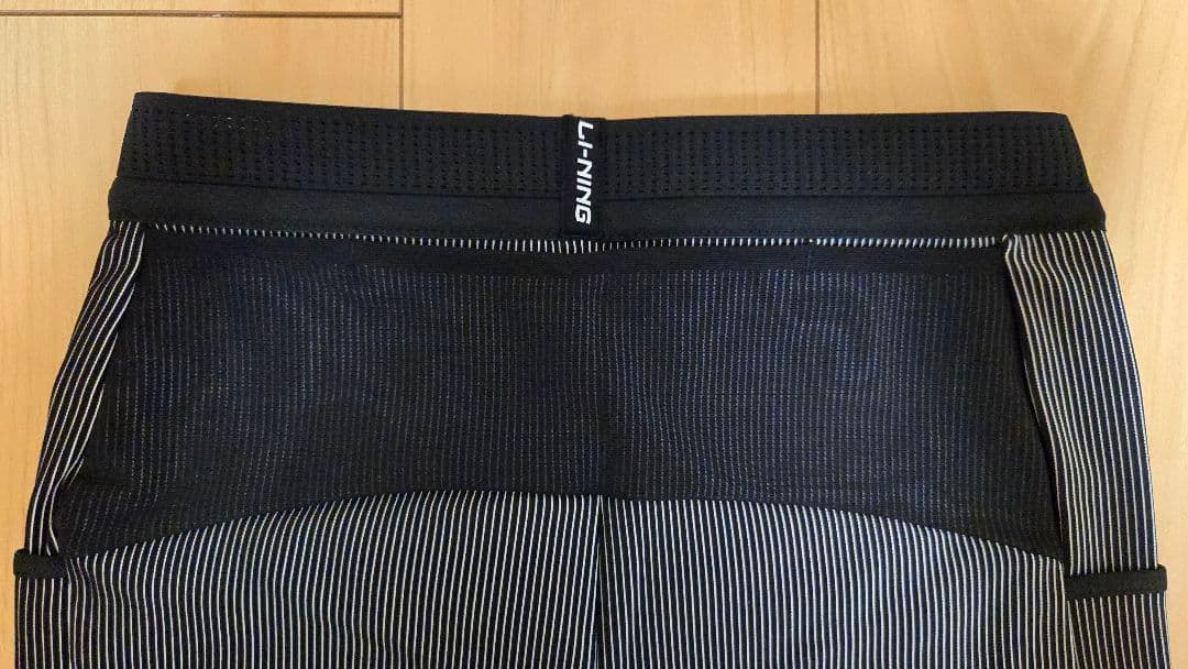 LI-NINGリーニン 【Mサイズ】Li-Ning リーニン ランニングタイツ（黒X