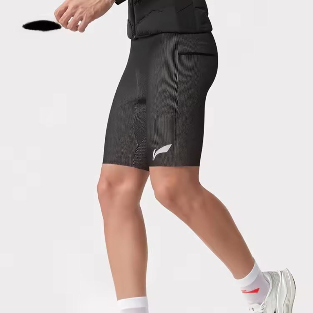 LI-NINGリーニン 【Mサイズ】Li-Ning リーニン ランニングタイツ（黒X