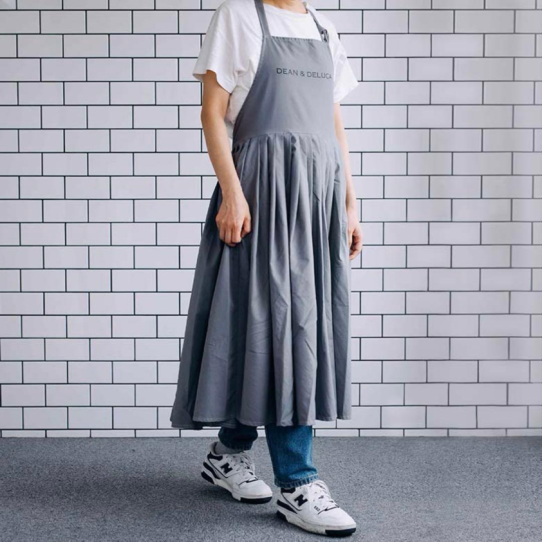 BEAMSコラボDEAN & DELUCA エプロン グレー