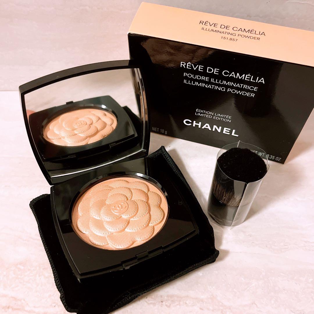 js☆未使用☆ シャネル レーヴ ドゥ カメリア フェイスパウダー 試してみた】レーヴ ドゥ カメリア CHANELの人気色・イエベブルベ別の