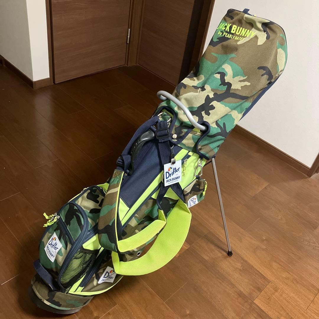 JACK BUNNY × Drifter 迷彩柄キャディバッグ &ヘッドカバーの通販はau