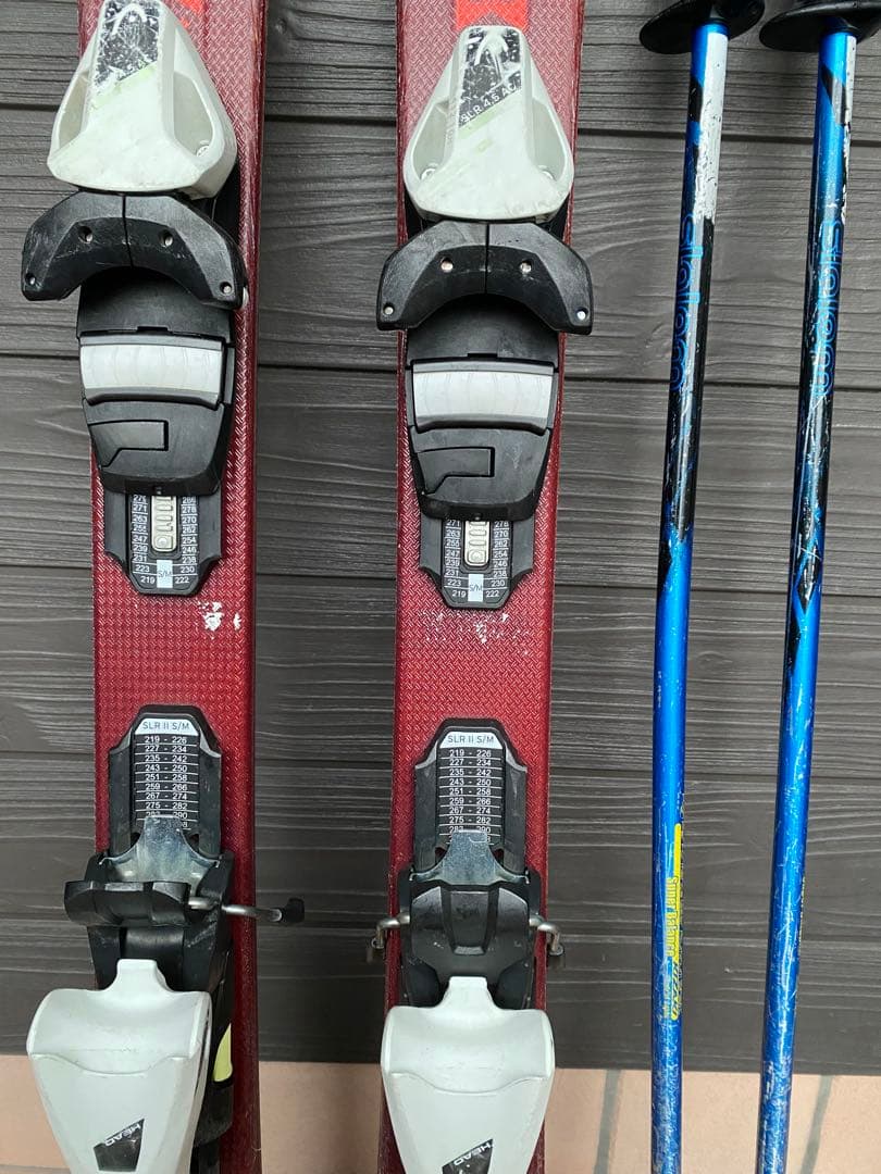 HEAD アルペンスキーセット 117センチ ストック ブーツ ゼビオ 袋付き