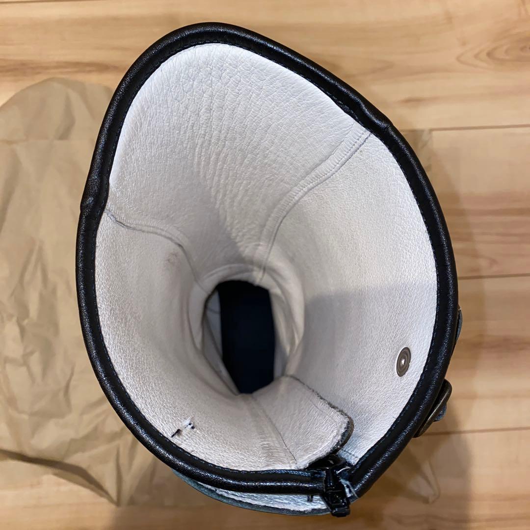 東横　特攻ブーツ　黒　本革　25.5cm トーヨコ　チョーカー