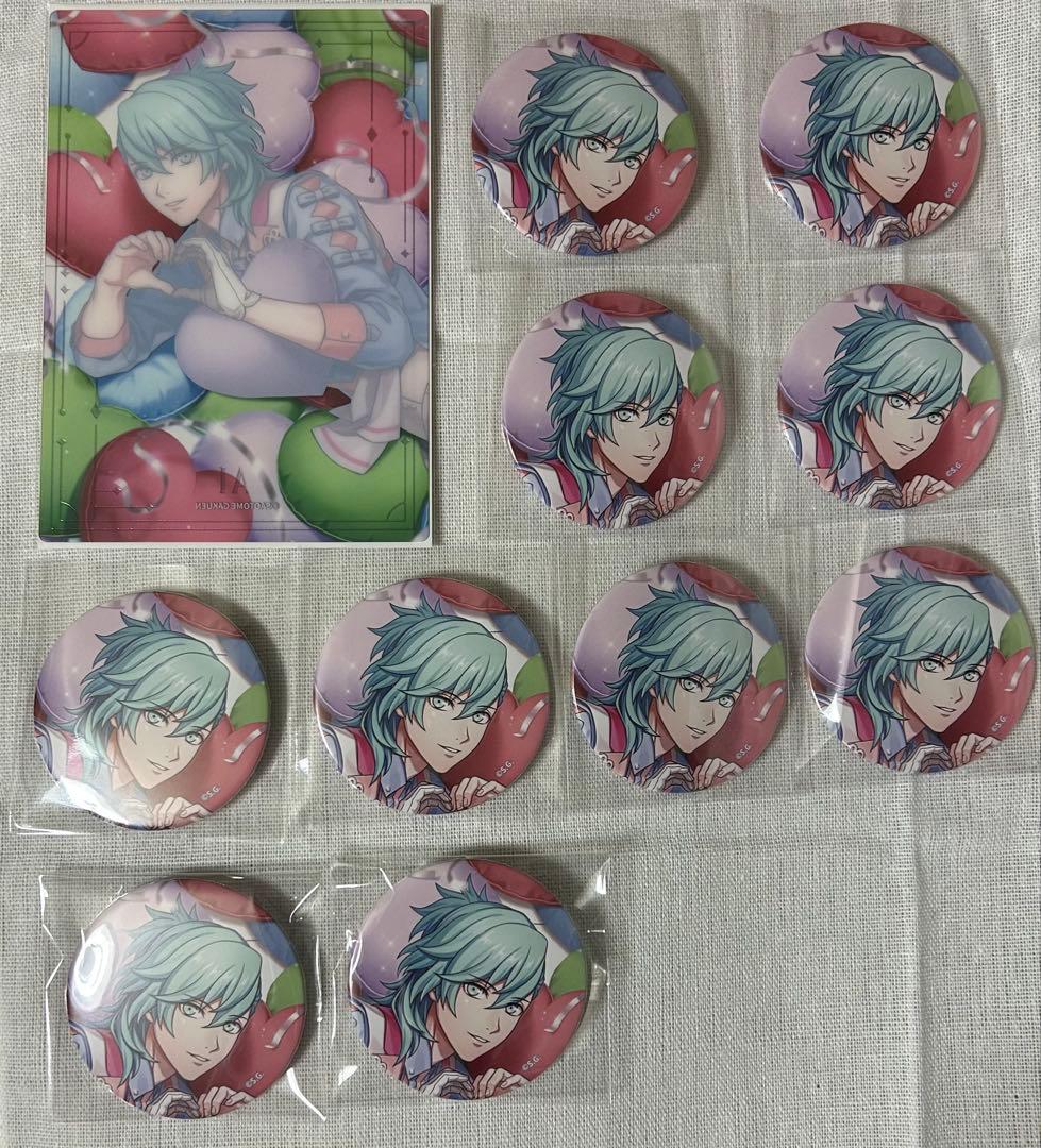 うたプリ AGF 2025 ライエモ クリアカード 缶バッジ 藍 うたプリ AGF 2025 ライエモ クリアカード 缶バッジ 藍 うたプリ AGF